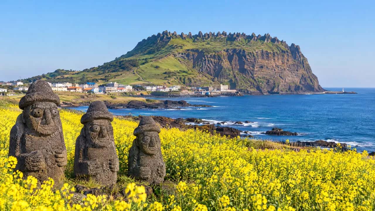 Jeju Shanghai, South Korea and China