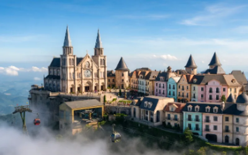 Day 2, Ba Na Hills and the Golden Bridge